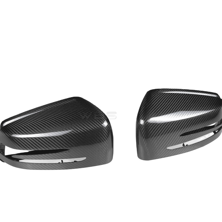 MERCEDES-W218 MIRROR CAPS REPLACEMENT GENUINE CARBON FIBER CLS550/ CLS63
