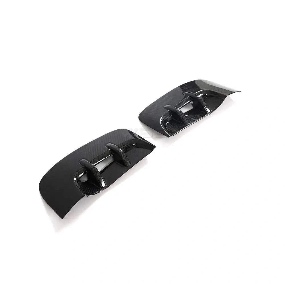 KIA STINGER FENDERS VENT TRIMS GENUINE CARBON FIBER