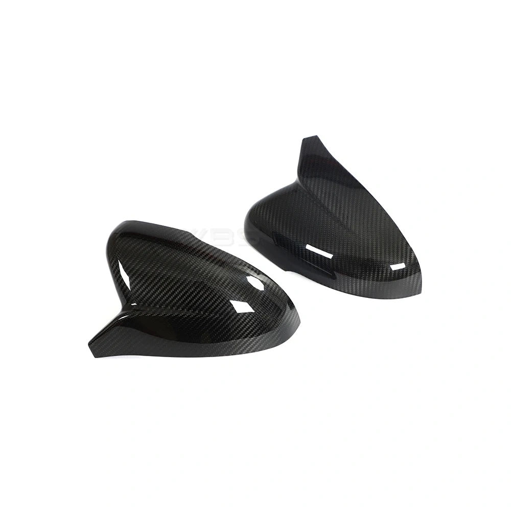 KIA STINGER M-STYLE MIRROR CAPS GENUINE CARBON FIBER