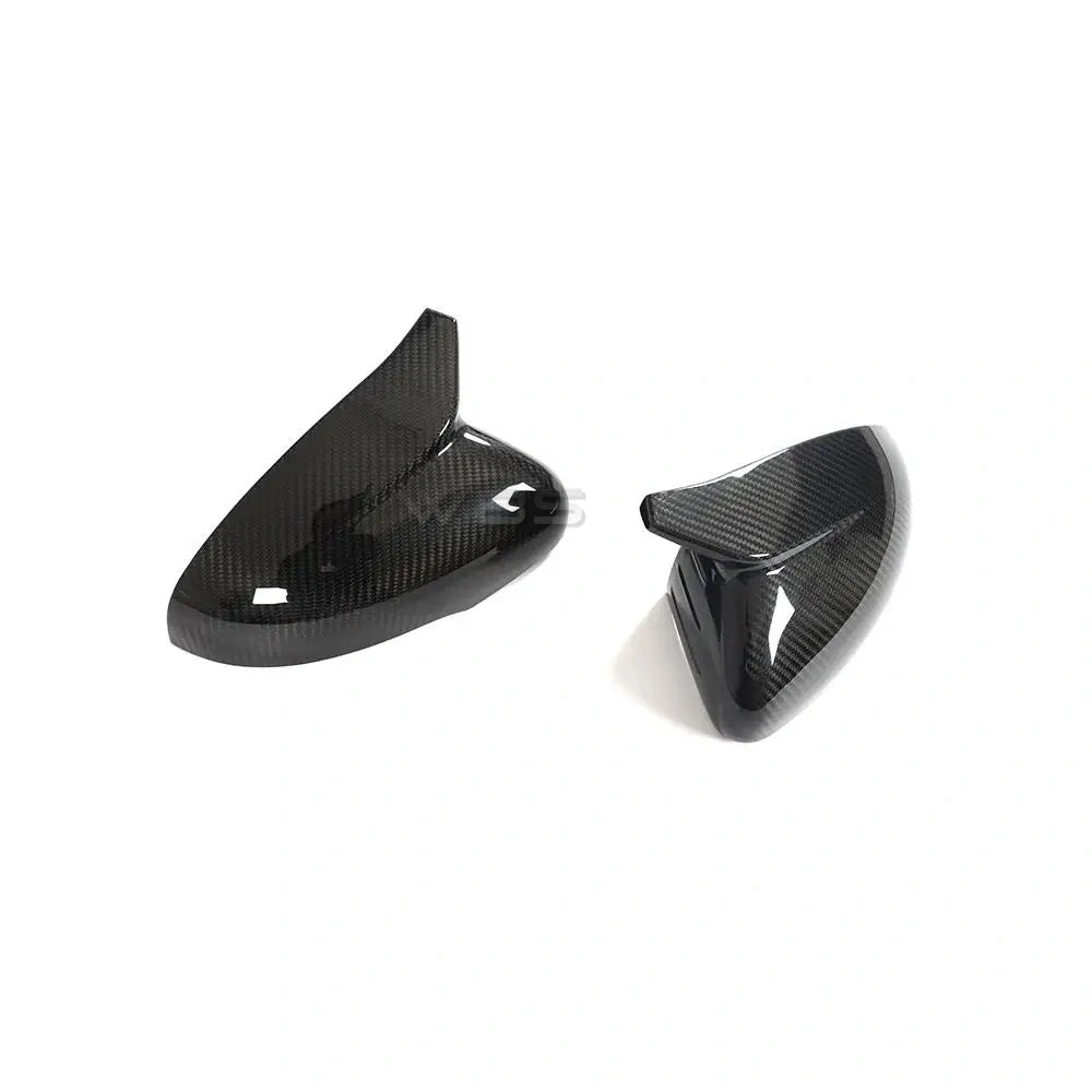 KIA STINGER M-STYLE MIRROR CAPS GENUINE CARBON FIBER