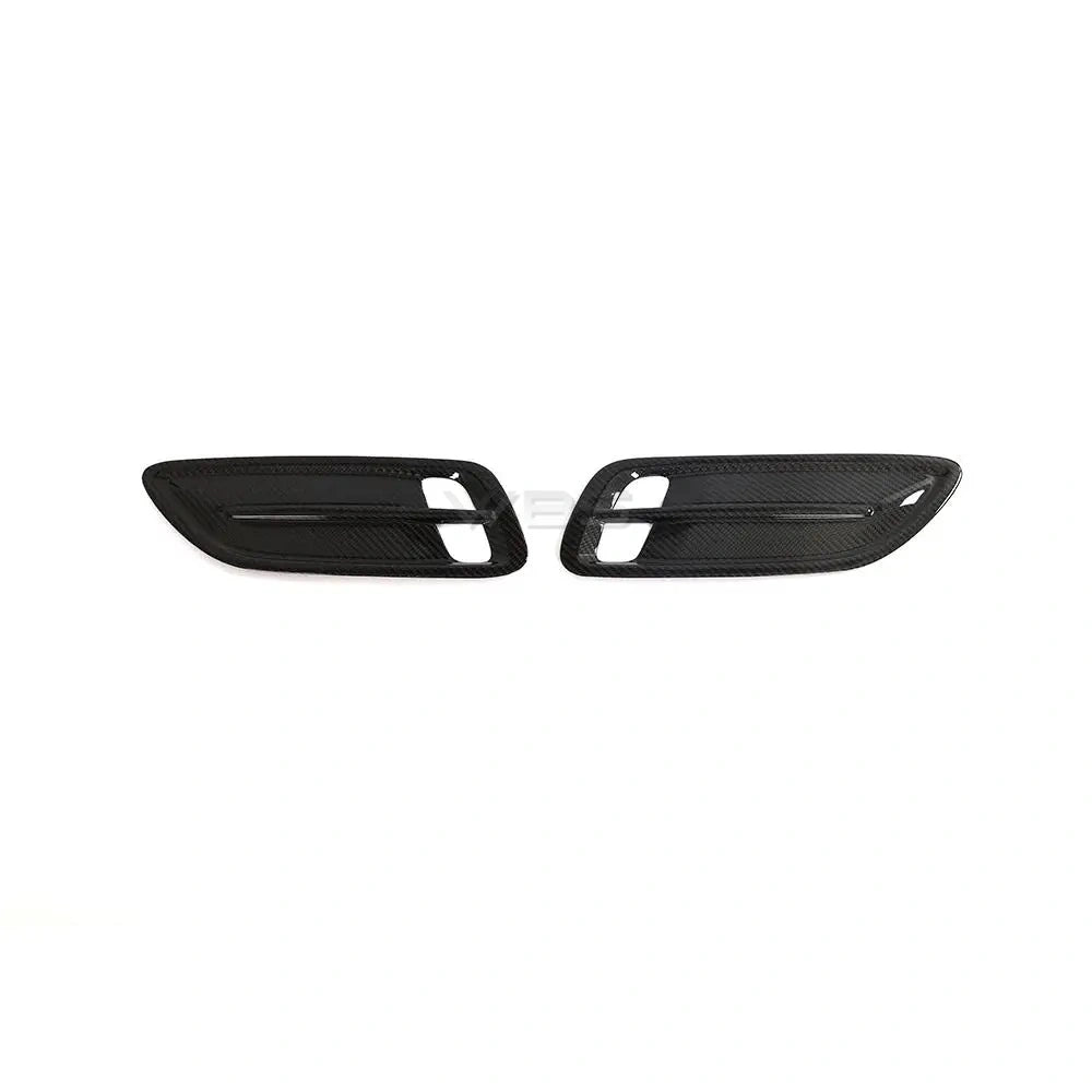 KIA STINGER HOOD VENTS COVER GENUINE CARBON FIBER