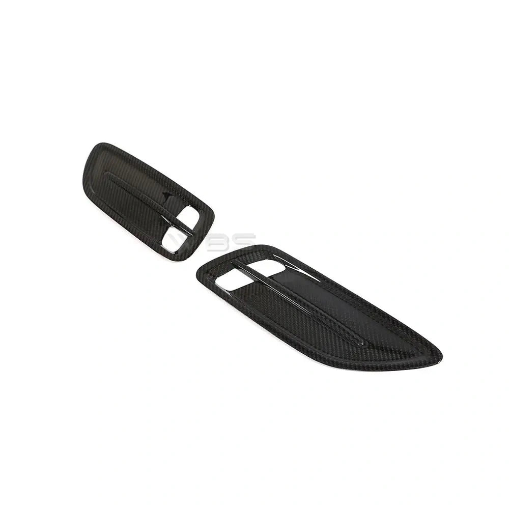 KIA STINGER HOOD VENTS COVER GENUINE CARBON FIBER
