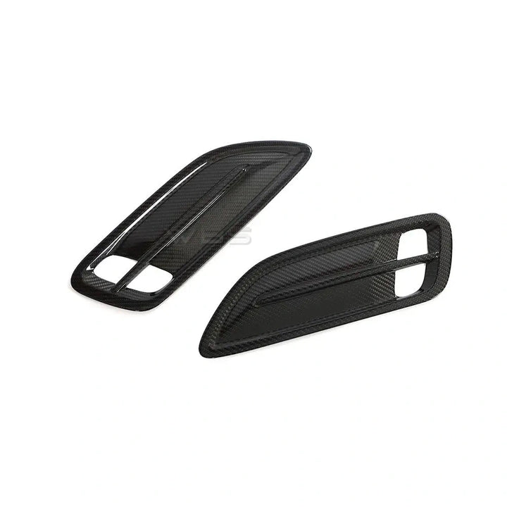 KIA STINGER HOOD VENTS COVER GENUINE CARBON FIBER