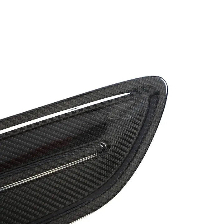 KIA STINGER HOOD VENTS COVER GENUINE CARBON FIBER