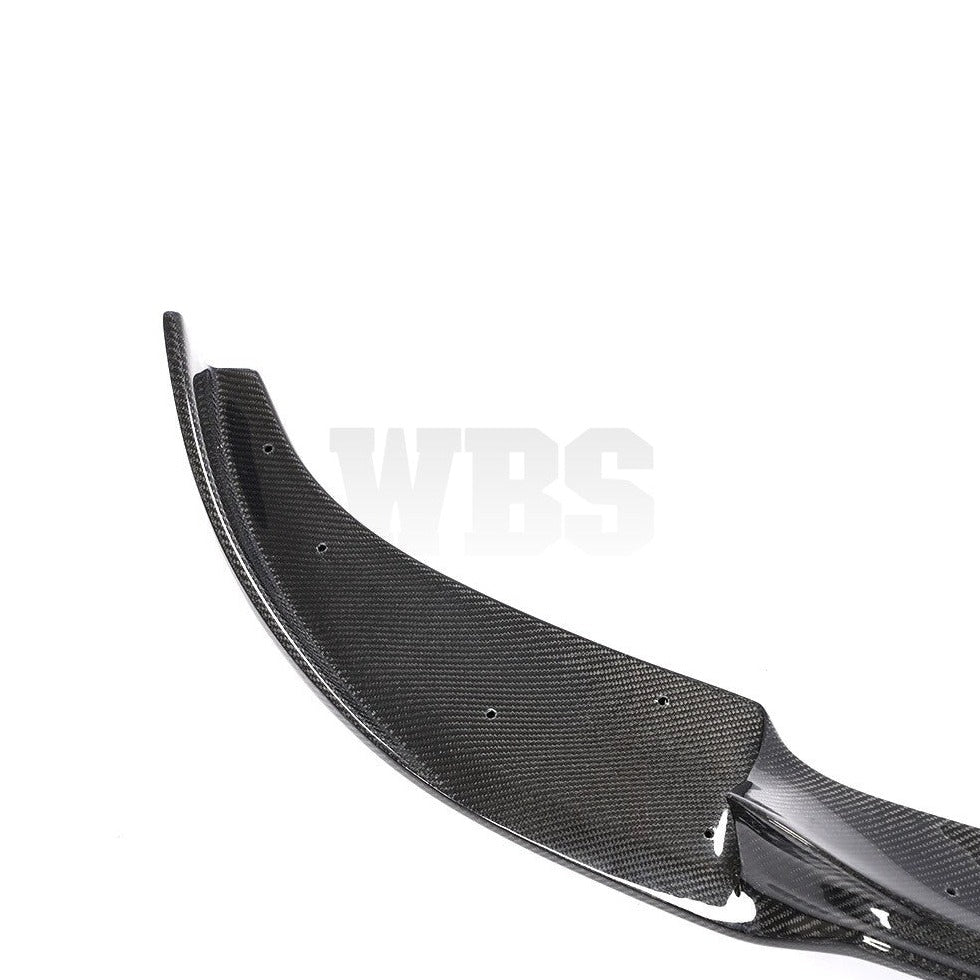 BMW E60 M5 FRONT LIP GENUINE CARBON FIBER HG STYLE