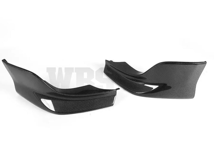BMW E60 5 SERIES FRONT BUMPER SPLITTER GENUINE CF HIGH L STYLE