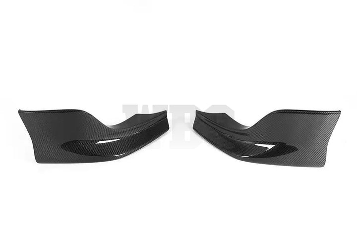 BMW E60 5 SERIES FRONT BUMPER SPLITTER GENUINE CF HIGH L STYLE