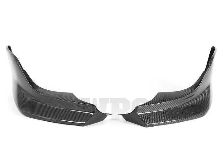 BMW E60 5 SERIES FRONT BUMPER SPLITTER GENUINE CF HIGH L STYLE