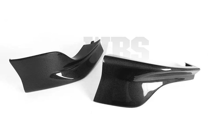 BMW E60 5 SERIES FRONT BUMPER SPLITTER GENUINE CF HIGH L STYLE