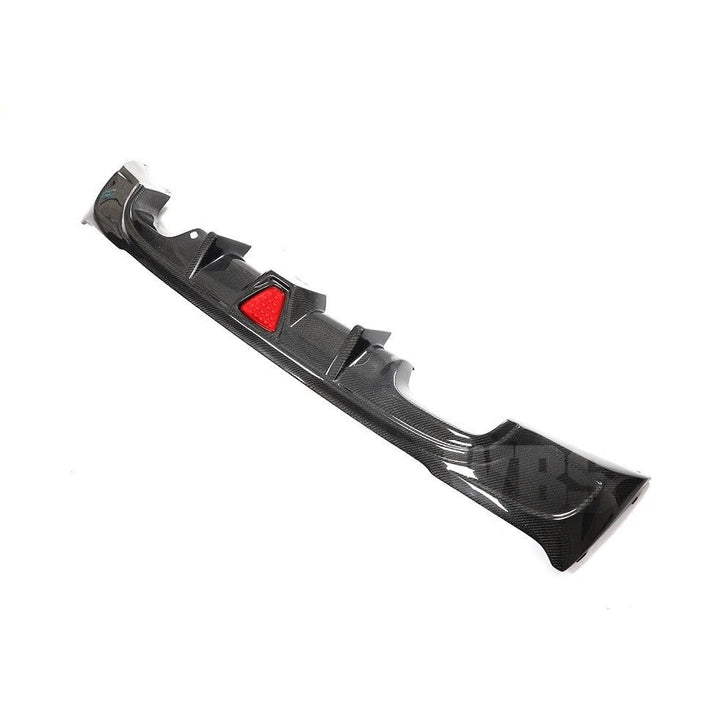 BMW F22 F23 GENUINE CF REAR DIFFUSER 3RD DIGITAL LED BRAKE LIGHT STYLE