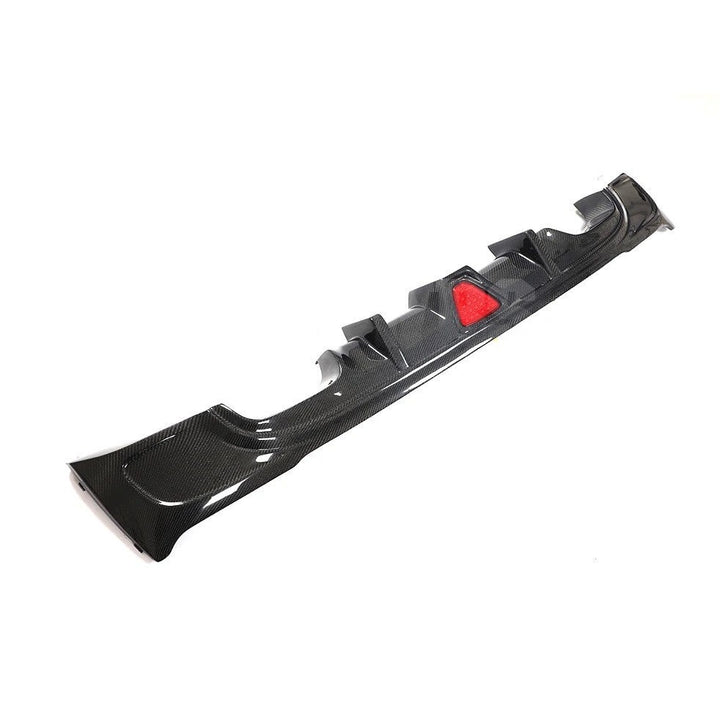 BMW F22 F23 GENUINE CF REAR DIFFUSER 3RD DIGITAL LED BRAKE LIGHT STYLE