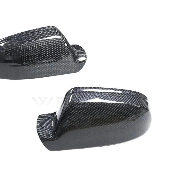 AUDI S5/ A5 B8 MIRROR CAPS GENUINE CARBON FIBER OEM REPLACEMENT