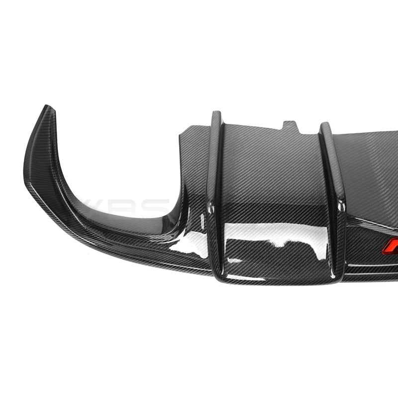 AUDI S5/ A5 B8 DIFFUSER DIGITAL LED STYLE GENUINE CARBON FIBER
