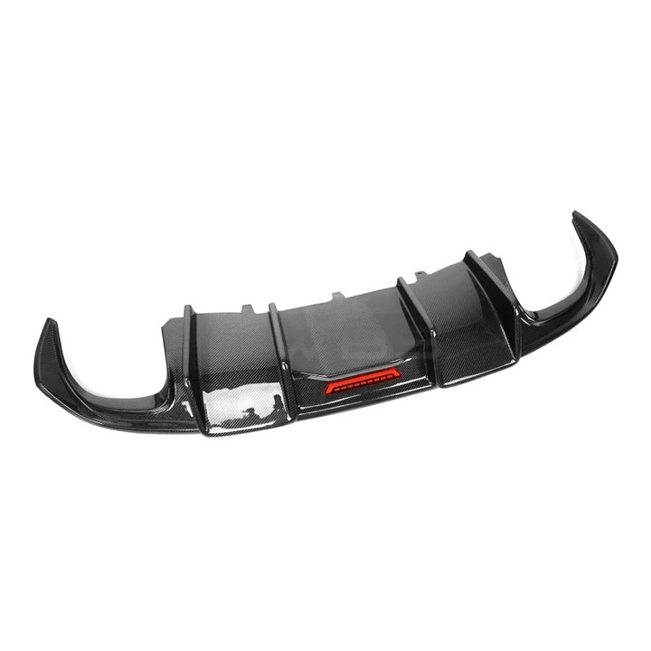 AUDI S5/ A5 B8 DIFFUSER DIGITAL LED STYLE GENUINE CARBON FIBER