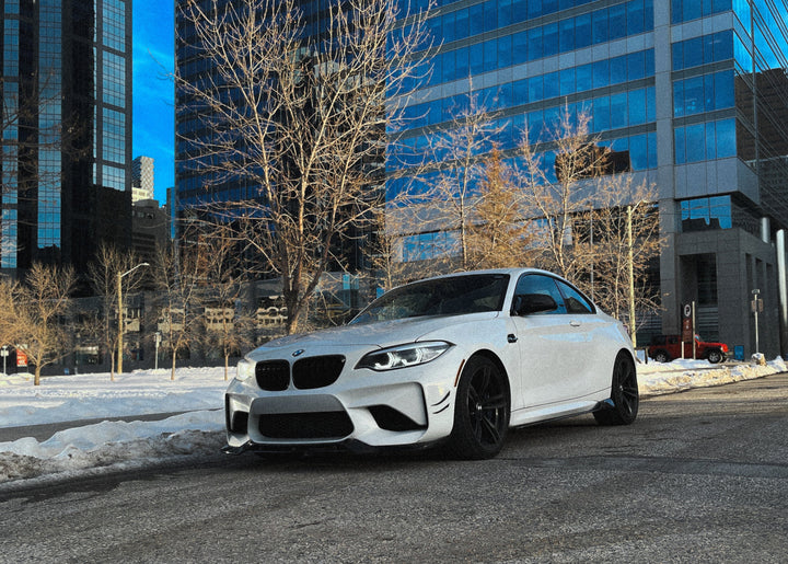 BMW F87 M2 VR-STYLE FRONT LIP GENUINE CARBON FIBER