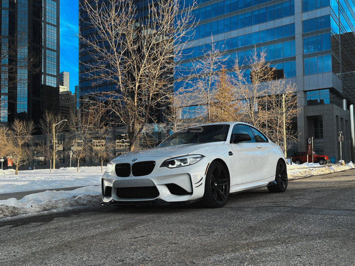 BMW F87 M2 SIDE SKIRTS GENUINE CARBON FIBER VR STYLE