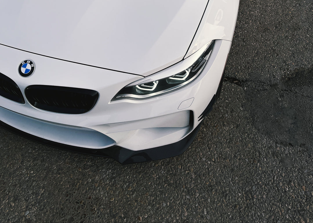 BMW F87 M2 VR-STYLE FRONT LIP GENUINE CARBON FIBER