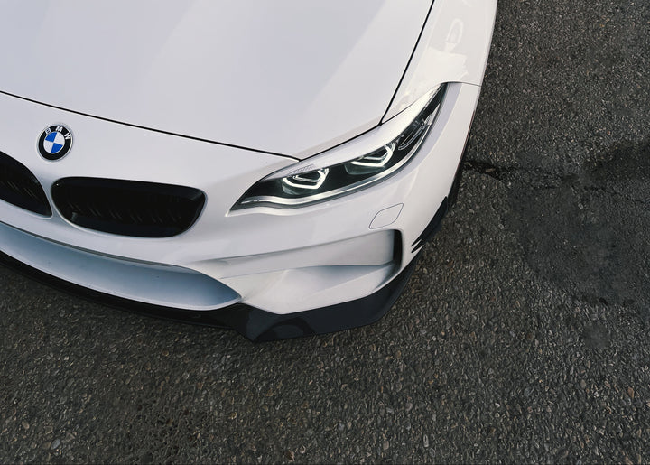 BMW F87 M2 VR-STYLE FRONT LIP GENUINE CARBON FIBER
