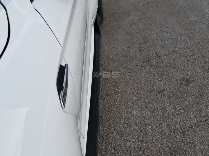 BMW F87 M2 SIDE SKIRTS GENUINE CARBON FIBER VR STYLE