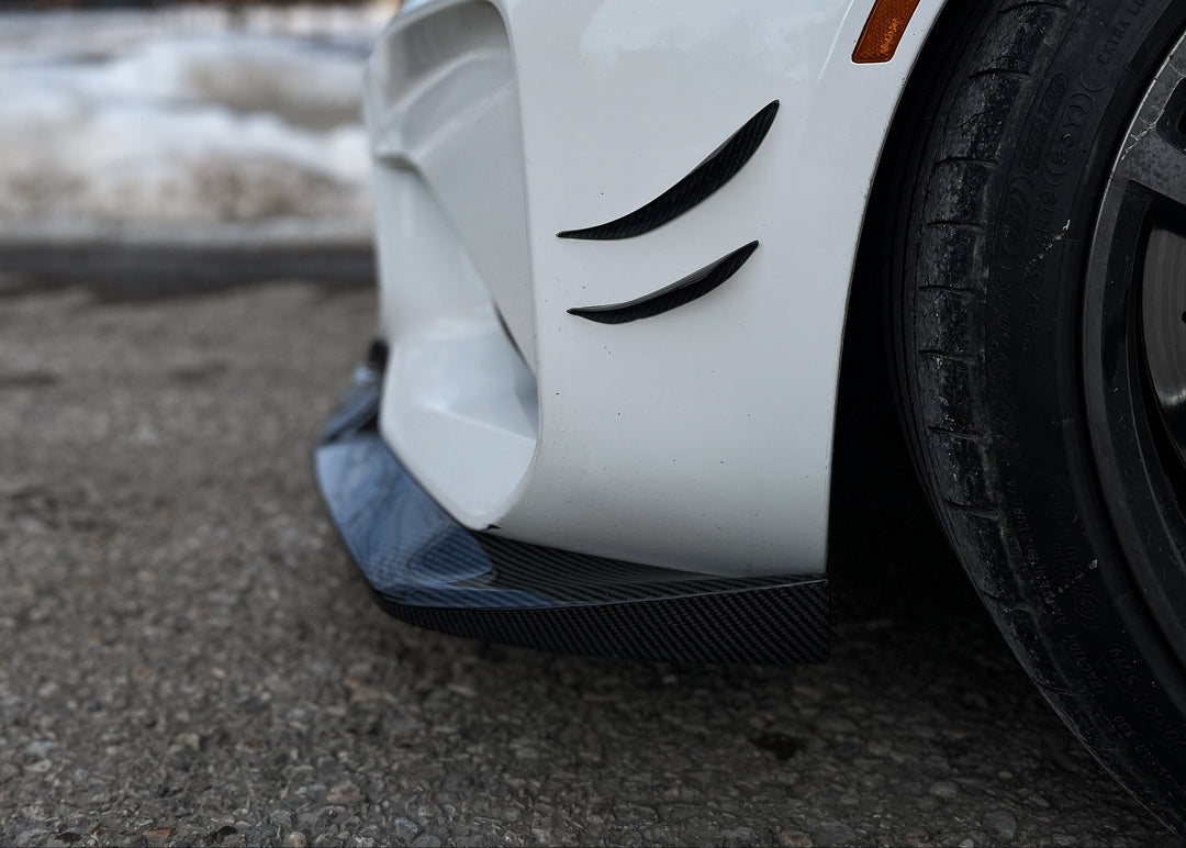 BMW F87 M2 VR-STYLE FRONT LIP GENUINE CARBON FIBER