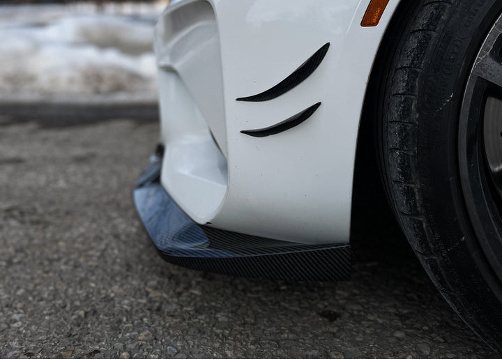 BMW F87 M2 VR-STYLE FRONT LIP GENUINE CARBON FIBER