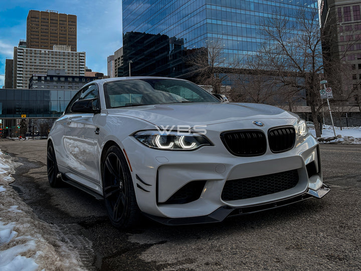BMW F87 M2 SIDE SKIRTS GENUINE CARBON FIBER VR STYLE