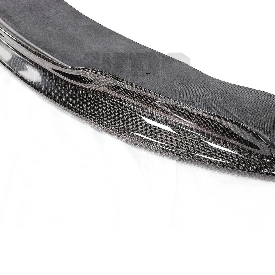 BMW E92 E93 M SPORT FRONT LIP GTX STYLE GENUINE CF