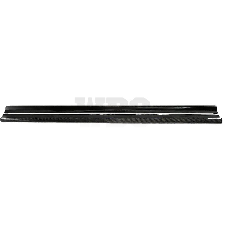 MERCEDES W218 CLS63/ CLS SIDE SKIRT EXTENSIONS GENUINE CARBON FIBER