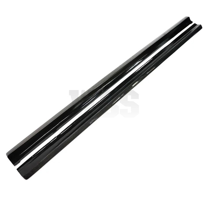 MERCEDES W218 CLS63/ CLS SIDE SKIRT EXTENSIONS GENUINE CARBON FIBER