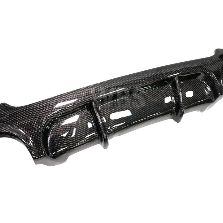 BMW E92 E93 REAR DIFFUSER GENUINE CARBON FIBER M PERFORMANCE STYLE