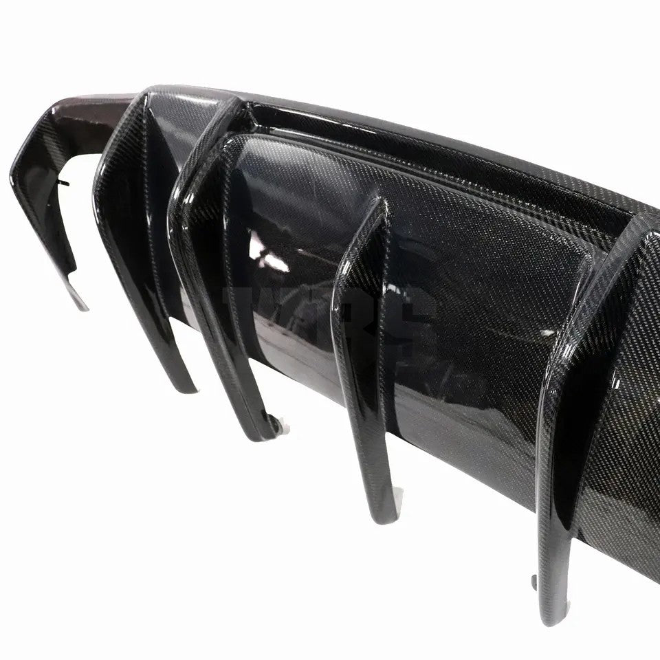 MERCEDES W218 CLS63/ CLS550 PERFORMANCE STYLE DIFFUSER GENUINE CARBON FIBER