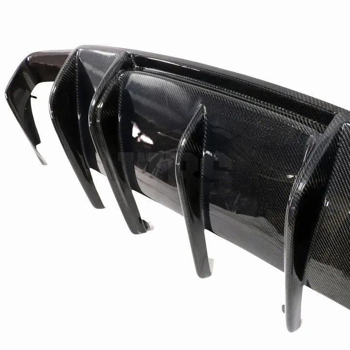 MERCEDES W218 CLS63/ CLS550 PERFORMANCE STYLE DIFFUSER GENUINE CARBON FIBER