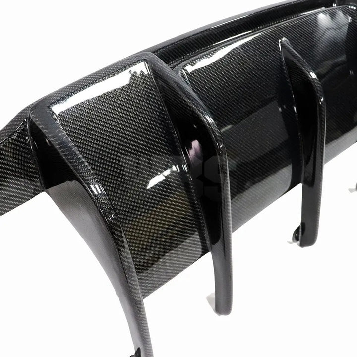 MERCEDES W218 CLS63/ CLS550 PERFORMANCE STYLE DIFFUSER GENUINE CARBON FIBER