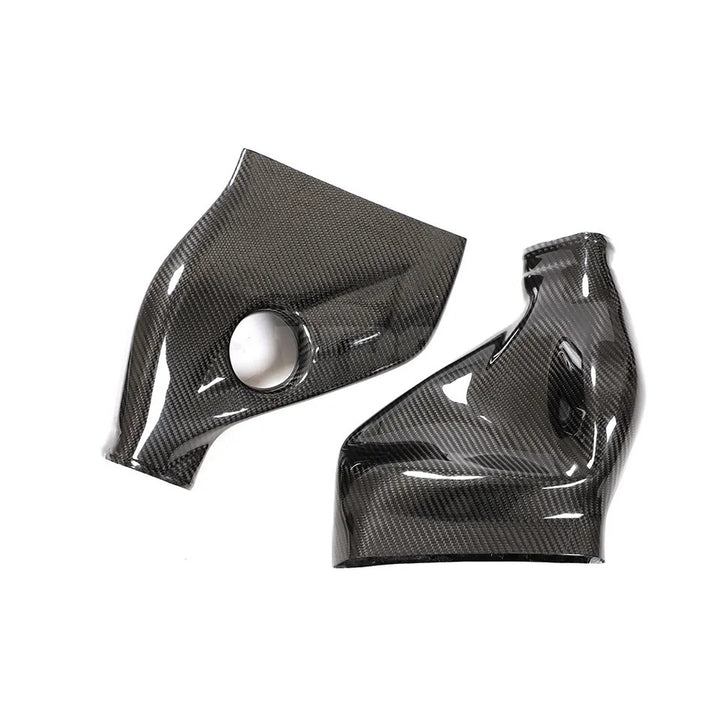 MERCEDES W204 C63 BLACK SERIES AIR INTAKES KIT SYSTEM COVER GENUINE CARBON FIBER