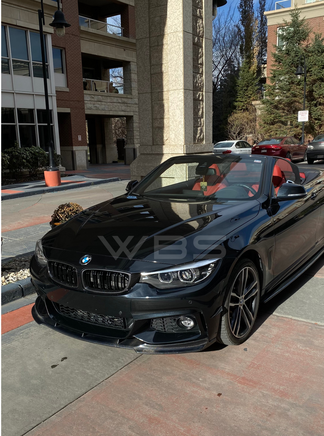 BMW F32 F33 F36 FRONT LIP DTM STYLE GENUINE CARBON FIBER