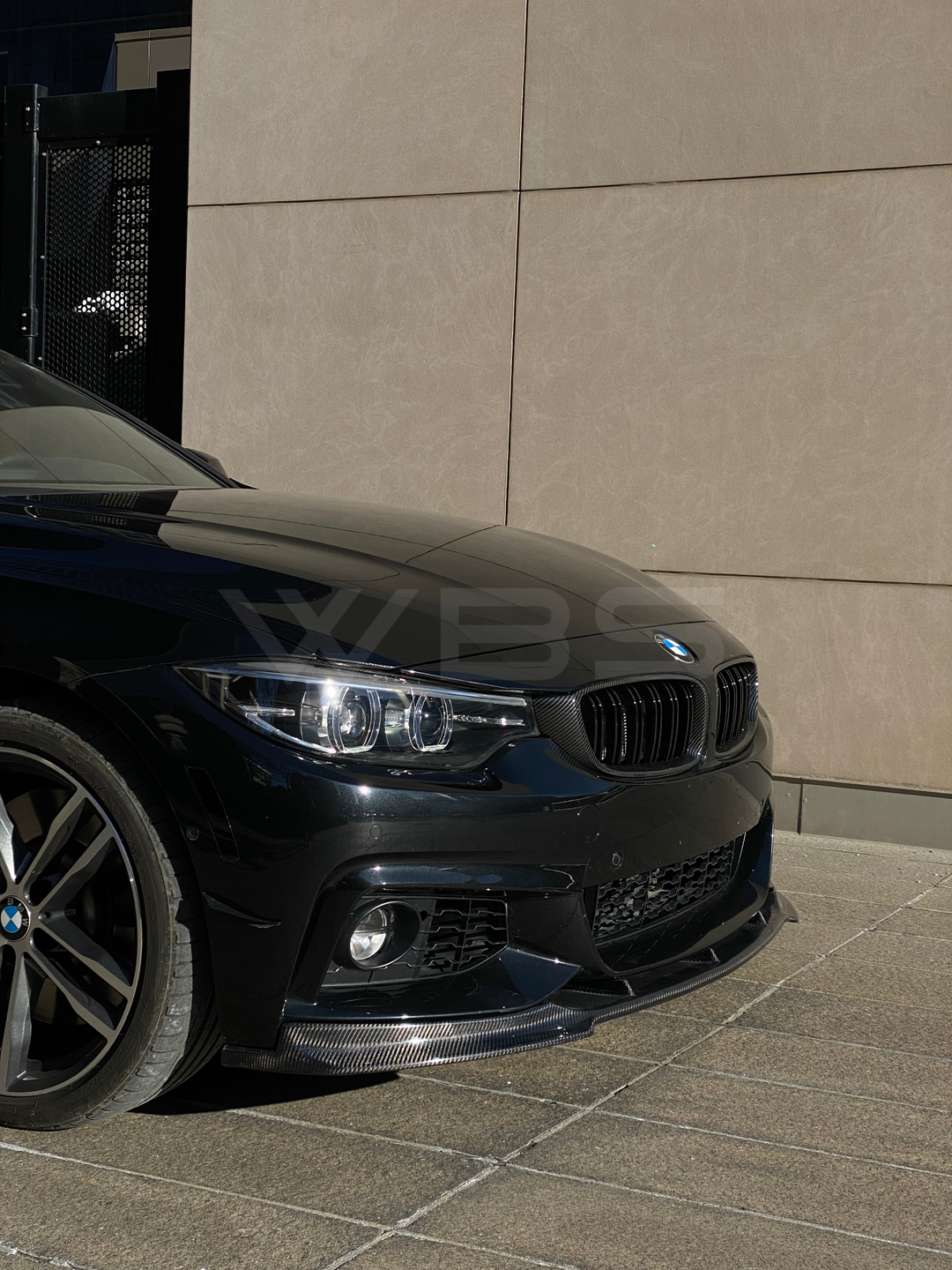 BMW F32 F33 F36 FRONT LIP DTM STYLE GENUINE CARBON FIBER