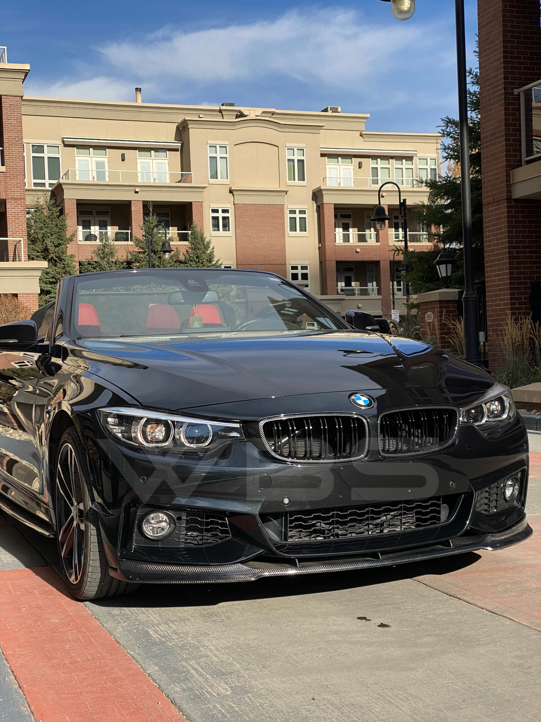 BMW F32 F33 F36 FRONT LIP DTM STYLE GENUINE CARBON FIBER