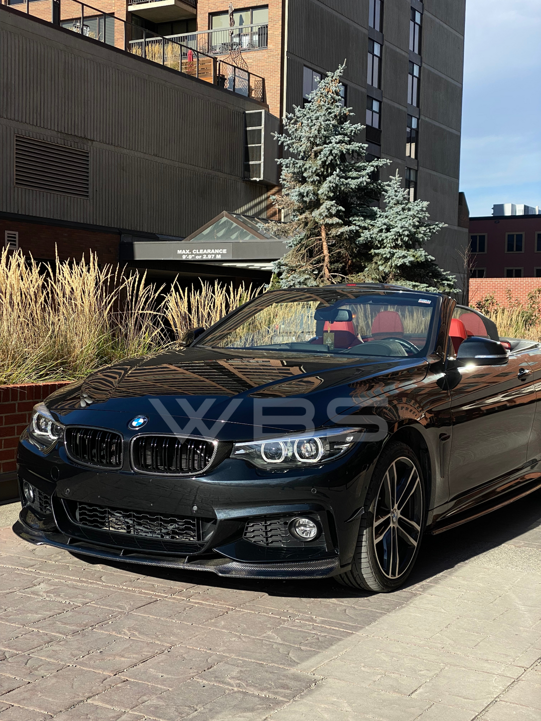 BMW F32 F33 F36 FRONT LIP DTM STYLE GENUINE CARBON FIBER