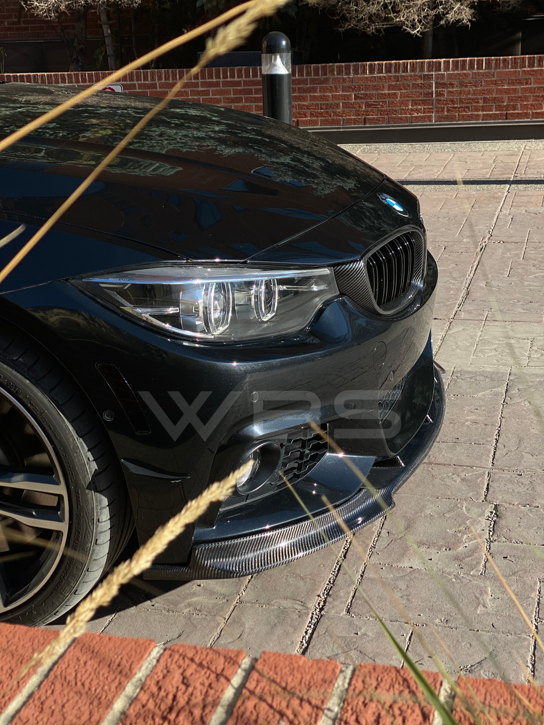 BMW F32 F33 F36 FRONT LIP DTM STYLE GENUINE CARBON FIBER