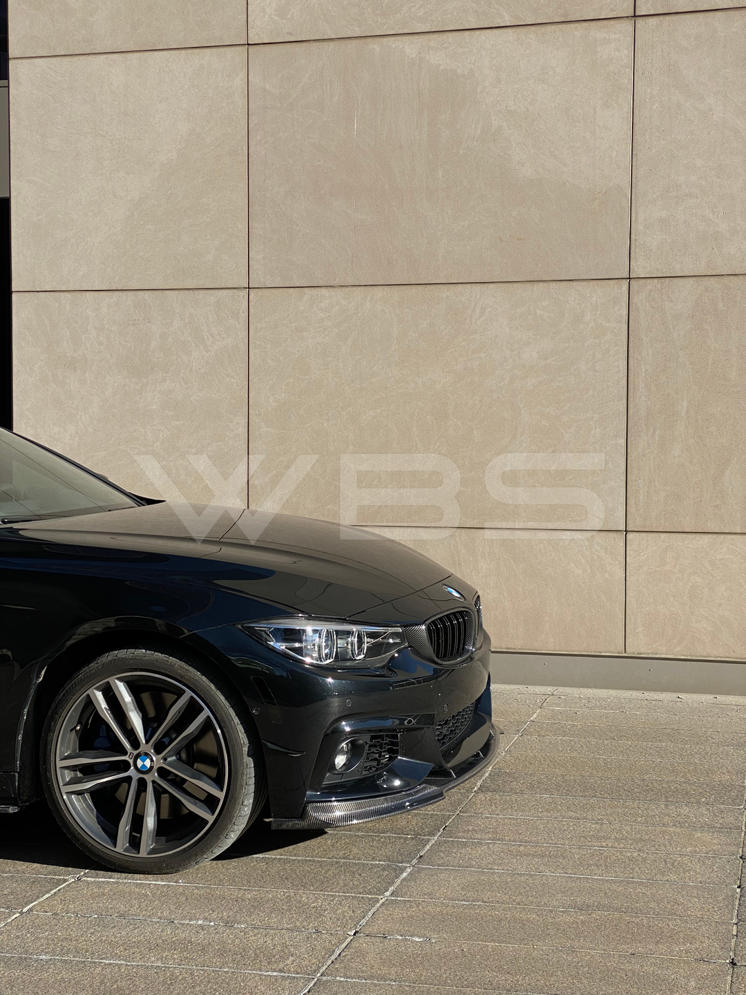 BMW F32 F33 F36 FRONT LIP DTM STYLE GENUINE CARBON FIBER