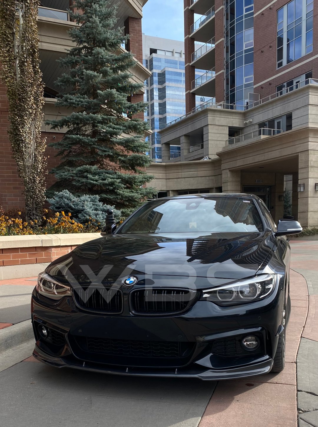 BMW F32 F33 F36 FRONT LIP DTM STYLE GENUINE CARBON FIBER
