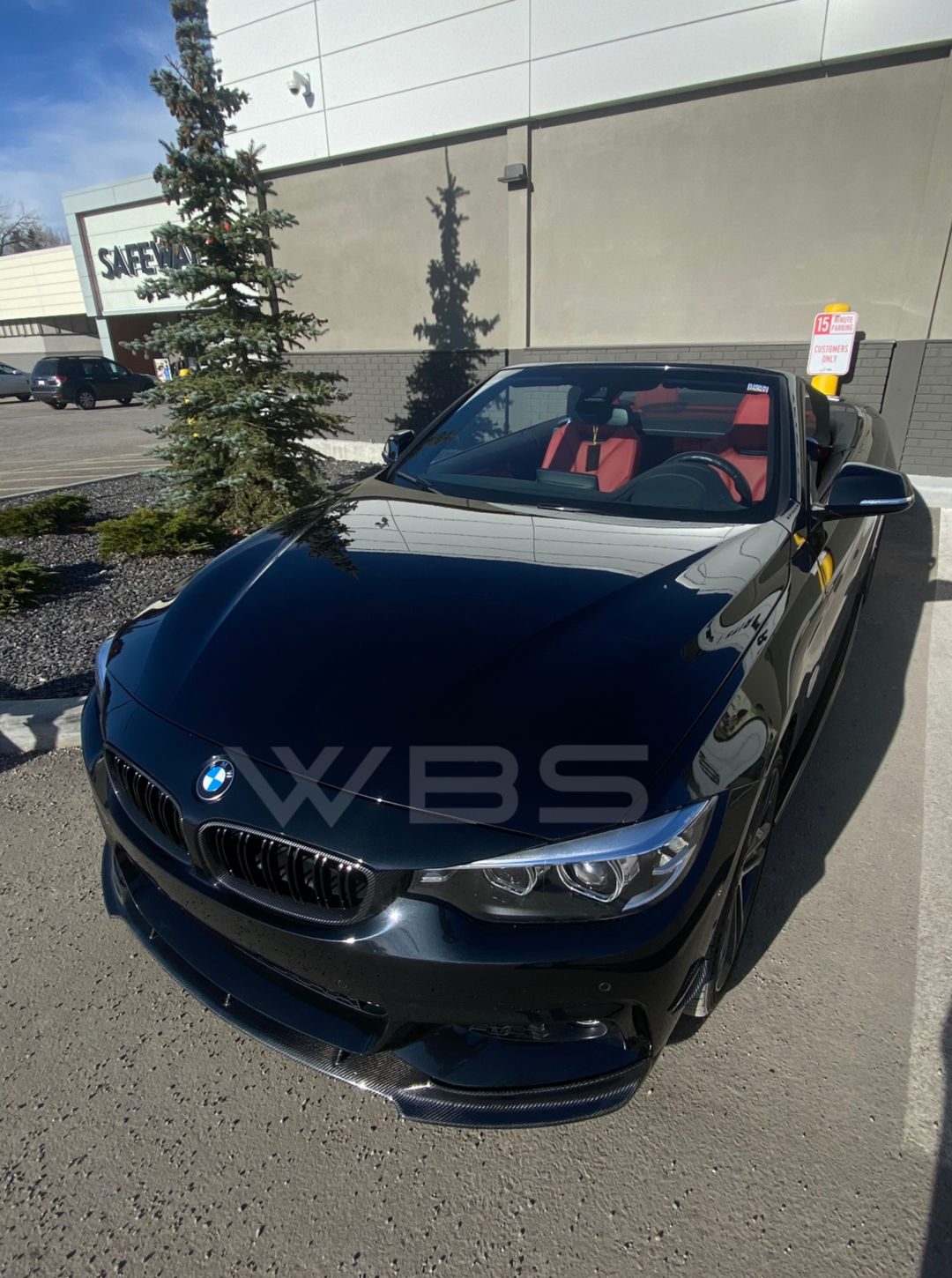 BMW F32 F33 F36 FRONT LIP DTM STYLE GENUINE CARBON FIBER
