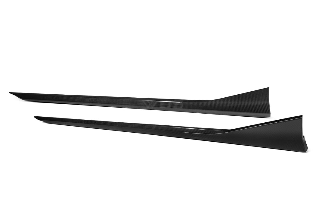 BMW G90 M5 M PERFORMANCE STYLE SIDE SKIRTS GENUINE CARBON FIBER