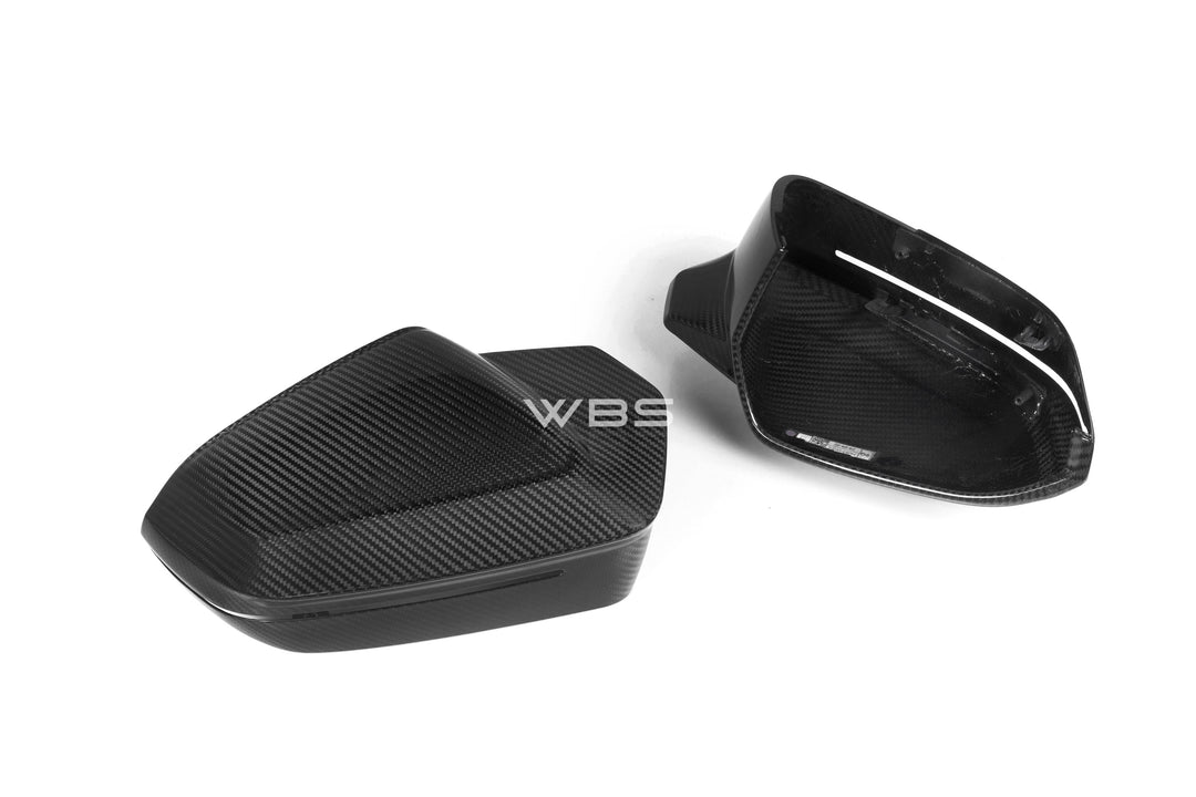 BMW G90 M5/ G60 5 SERIES M STYLE MIRROR CAPS GENUINE CARBON FIBER