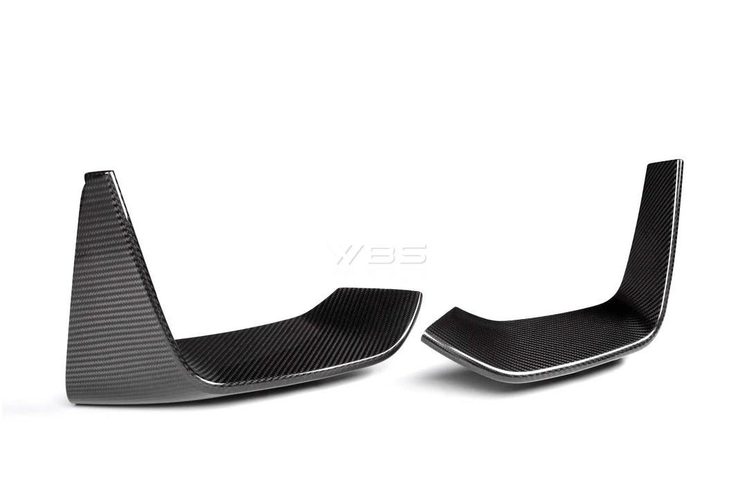 BMW F8X M3/ M4 MP FRONT SPLITTERS GENUINE CARBON FIBER