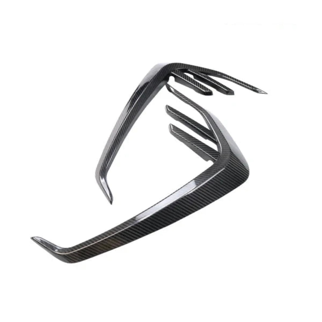 BMW G8X M3 M4 DTM FENDER TRIMS STYLE GENUINE DRY CARBON FIBER