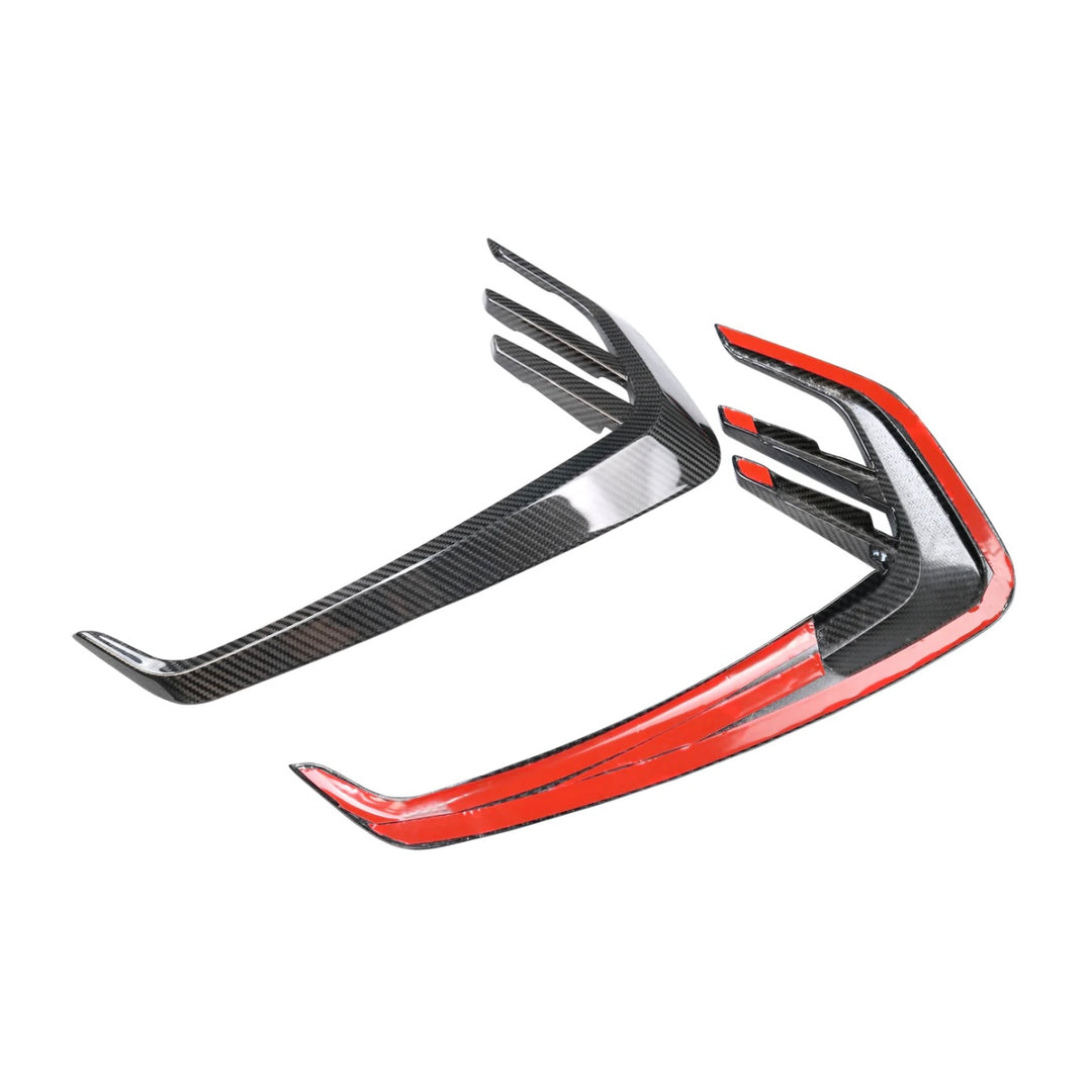 BMW G8X M3 M4 DTM FENDER TRIMS STYLE GENUINE DRY CARBON FIBER