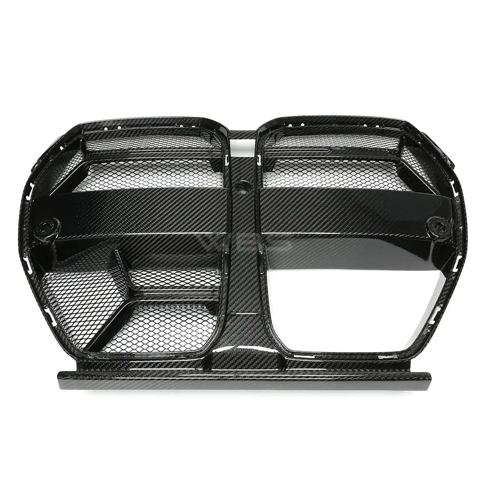 BMW G8X M3 M4 CSL GRILLE/ WITH AERO MESH DESIGN GENUINE DRY CARBON FIBER
