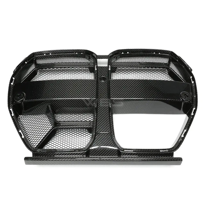 BMW G8X M3 M4 CSL GRILLE/ WITH AERO MESH DESIGN GENUINE DRY CARBON FIBER