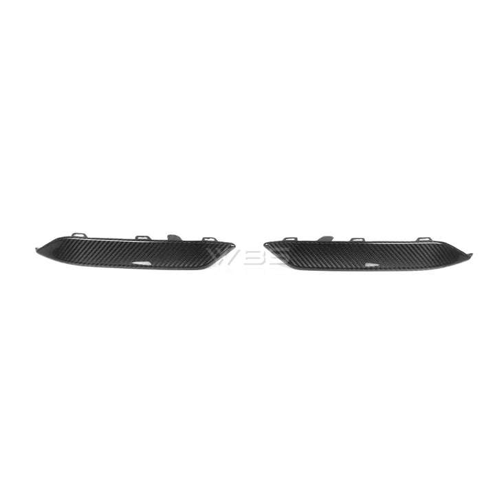 BMW F9X M8 FRONT LOWER SPLITTERS GENUINE CARBON FIBER